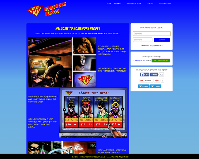Homework help heroes